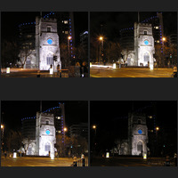 St. Mary’s Church in Putney at night