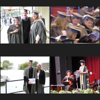 Rupert’s graduation, July